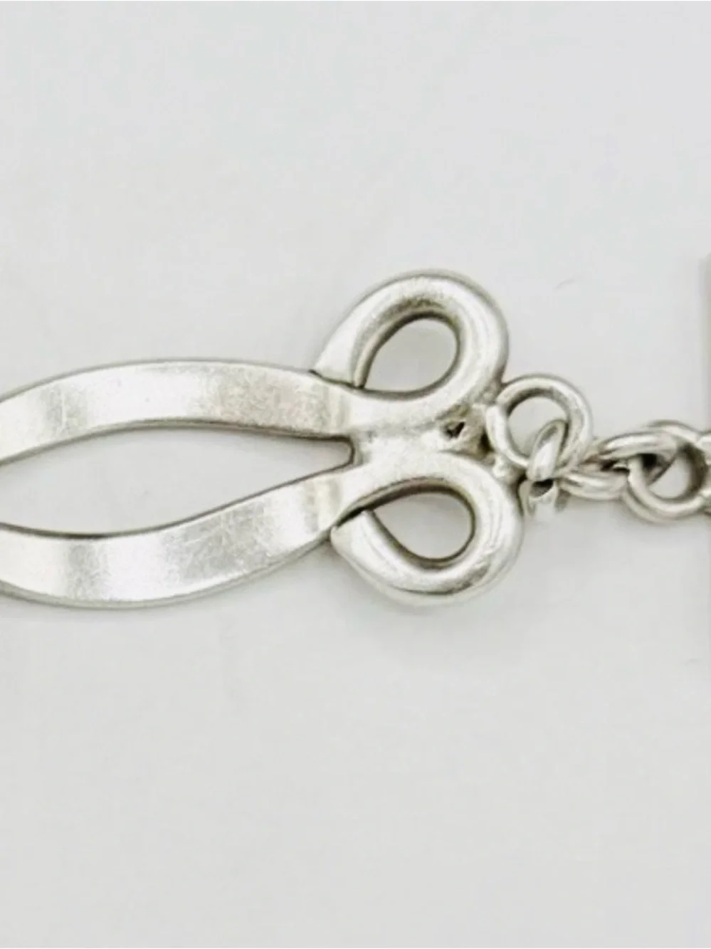 Vintage Mexico ATI Sterling Silver 925 Scroll Link Toggle Bracelet 7.5” 29.24 GR